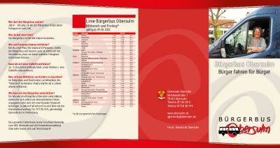 Bürgerbus Flyer komplett
